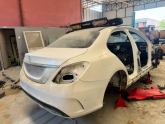 MERCEDES C200 AMG 2017 KOMPLE TAVAN ARKA ÇAMURLUK ORJİNAL ÇIKMA
