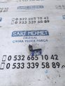 Oto Çıkma Parça / Mekanik / Kapı Menteşesi / Skoda / Fabia / Çıkma Parça 