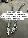 1T0880741D 1T0880742D TOURAN SAG SOL TAVAN AİRBAG HAVA YASTIĞI