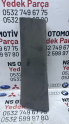 Volkswagen caddy sağ iç kaplama