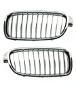 51137263479 BMW F30LCİ 12-18 PANJUR BÖBREK KROM TİTAN MODERN SET