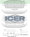 ICER FREN BALATASI AVALANCHE ESCALADE SİERRA 1500 SİLVE 15792633