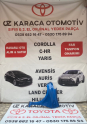 2013-2018 TOYOTA YARİS ÇIKMA ORJİNAL HATASIZ SOL ÖN ÇAMURLUK