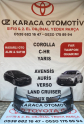 2019-2025 TOYOTA COROLLA ÇIKMA ORJİNAL ÖN TAMPON