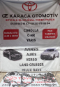 C-HR ÇIKMA ORJİNAL ELEKTRİK TESİSATI