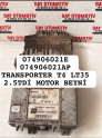074906021E 074906021AP TRANSPORTER T4 LT35 2.5TDİ MOTOR BEYNİ