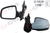 CLIO  ELETRİKLİ ASTARLI  DIŞ AYNA SOL 2013-> 963029097R