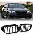 51137390865 G30 LUXURY 2017 ÖN PANJUR BÖBREK  PARLAK SİYAH SET