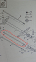 Peugeot 106 benzinli 1.4 Arka viraj demiri 517074