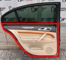 SKODA SUPERB 02-08 KAPI DÖŞEMESİ ARKA SOL BEJ DOLU 3U5867211B RWJ