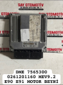 DME 7565300 0261201160 MEV9.2 E90 E91 MOTOR BEYNİ