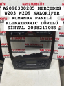 A2098300285 MERCEDES W203 W209 KALORİFER PANELİ KLIMATRONIC