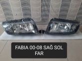 6Y1941015P - 6Y1941016P SKODA FABIA SAĞ - SOL FAR İÇİ SİYAH