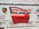 Renault clio 4 sağ ön kapı kırmızı orijinal çıkma 2013-19