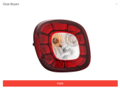 SMART FOURTWO FOURFOR A4539062700 SOL ARKA STOP 14/17