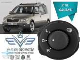 ROOMSTER 2006-2015 DIŞ DİKİZ AYNA AYAR KUMANDA DÜĞMESİ 5J195