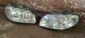 Fiat punto sağ sol ön far lambaları