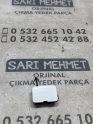 ÇIKMA DACİA LOGAN 2 ARKA TAMPON ÇEKİ DEMİRİ KAPAĞI