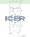 ICER FREN BALATASI ON MERCEDES W206 S206 C236 A236 W214 A00042004
