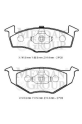 Seat Toledo Ön Fren Balatası Disk 141 6X50X16 48/141 6X47 4X16 48