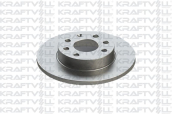 OPEL CORSA ÖN FREN DİSKİ (00-06) (9195981) HAVA SOĞUTMASIZ 240MM