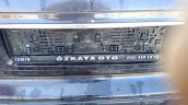 honda accord bagaj plakalık