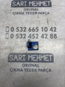 Oto Çıkma Parça / Mekanik / Kapı Menteşesi / Fiat / Panda / Çıkma Parça 
