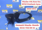 Mazda 3 BL Kasa Sağ RVM li Katlanir Ayna