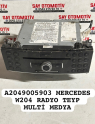 A2049005903 MERCEDES W204 RADYO TEYP MULTİ MEDYA
