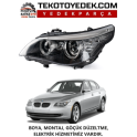 BMW E60 LCI ÖN FAR BI-XENON SAĞ SOL 2007 2008 2009 KAMPANYA