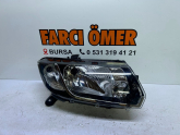 DACİA SANDERO 2013- SAĞ ÖN FAR SIFIR SİYAH