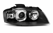 SAĞ ÖN FAR ELEKTRİKLİ-MOTORLU-MERCEKLİ AUDI A3 03-08 / 8P0941030M