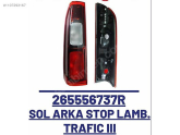 Oto Çıkma Parça / Elektrik / Stop / Renault / Trafic / Sıfır Parça 