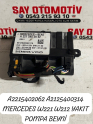 A2215402062 A2125400314 MERCEDES W221 W212 YAKIT POMPA BEYNİ