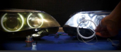 BMW E60 2004-07 ANGEL MASKE 1 FARLIK LED CUBUGU