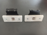 Yan İşaret Lambası Beyaz 12V (4 Ledli) LED/BLUE (İkili Set)