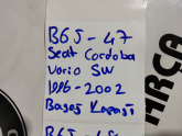 BGJ47 CORDOBA VARİO SW BAGAJ KAPAĞI 1996 2002