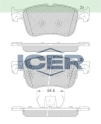 ICER FREN BALATA IKAZLI ON FORD FOCUS IV 2018-/ KUGA III 2019-/ P