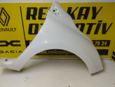 631007609R RENAULT CLİO 4 SAĞ ÖN ÇAMURLUK BEYAZ ORJ ÇIKMA RENKAY