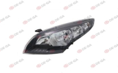 RENAULT MEGANE 3 SOL ÖN FAR ELK.MOT.SİYAH 2009-2016 SIFIR TYC