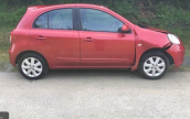NİSSAN MİCRA SOL ARKA KAPI ve TÜM PARÇALARI...MİL OTO