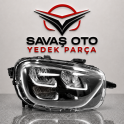 CITROEN C3 ÖN FAR MOTORLU LED.SAĞ SOL 2020 VE ÜZERİ / TAİWAN