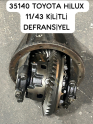 35140 TOYOTA HİLUX 11/43 KİLİTLİ DEFRANSİYEL