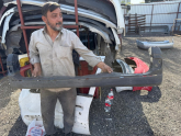 RENAULT KANGOO ARKA TAMPON ORJİNAL ÇIKMA TEMİZ ÜRÜN 98-05 MODEL