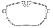 ÖN FREN BALATASI  T7 18--  7LA698151B