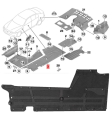 51757241833  BMW F20LCI F30LCI F32LCI MOTOR ALT MUHAFAZA ÖN