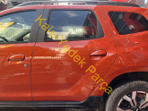 Dacia Duster 2 XJD Sol Arka Kapı Hatasız Orjinal-Arizona Turuncu