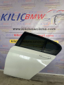 BMW F20 116 118 ÇIKMA ORJİNAL SOL ARKA KAPI HATASIZ BEYAZ