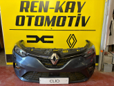 RENAULT CLİO 5 ÖN TAMPON DOLU TİTANYUM GRİ ORJ ÇIKMA RENKAY