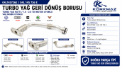 04L145736E Turbo Yağ Geri Dönüş Borusu